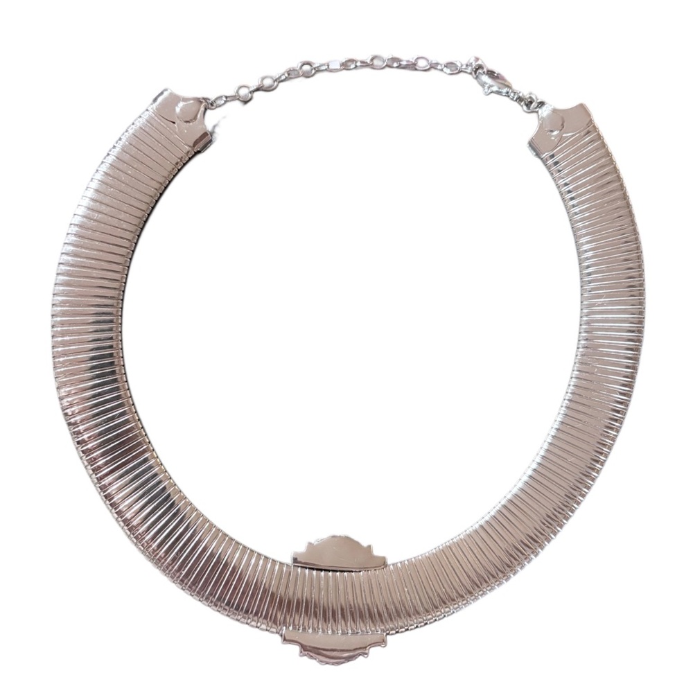 Off Park Collection Omega Chain Crystal Statement Necklace - Picture 2 of 7